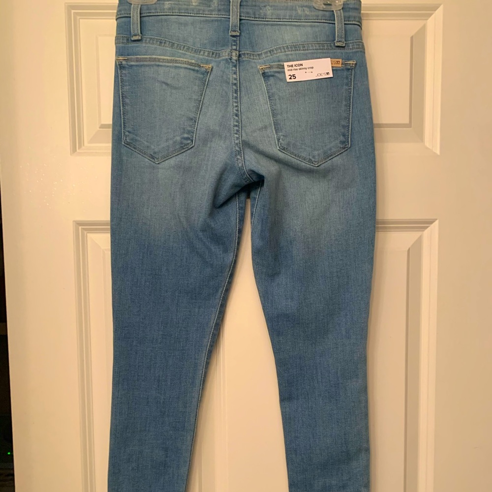 Joe’s Jeans The Icon mid-rise skinny crop sz 25